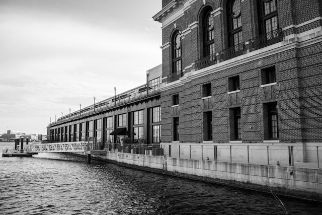 building in baltimore along the water